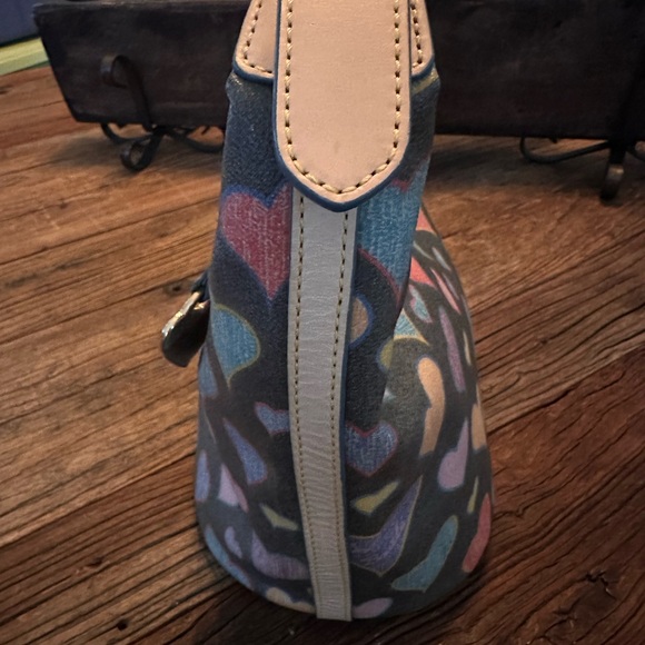 Dooney & Bourke Y2K Heart Patterned Hobo Bag - Multicolor - Picture 5 of 7